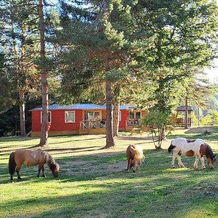مكان تخييم Et Mobil Homes Dans La Montagne Au Les Sapins