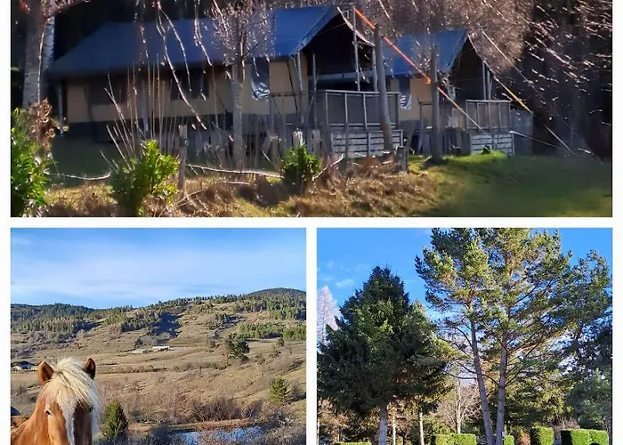 Et Mobil Homes Dans La Montagne Au Les Sapins * Camurac